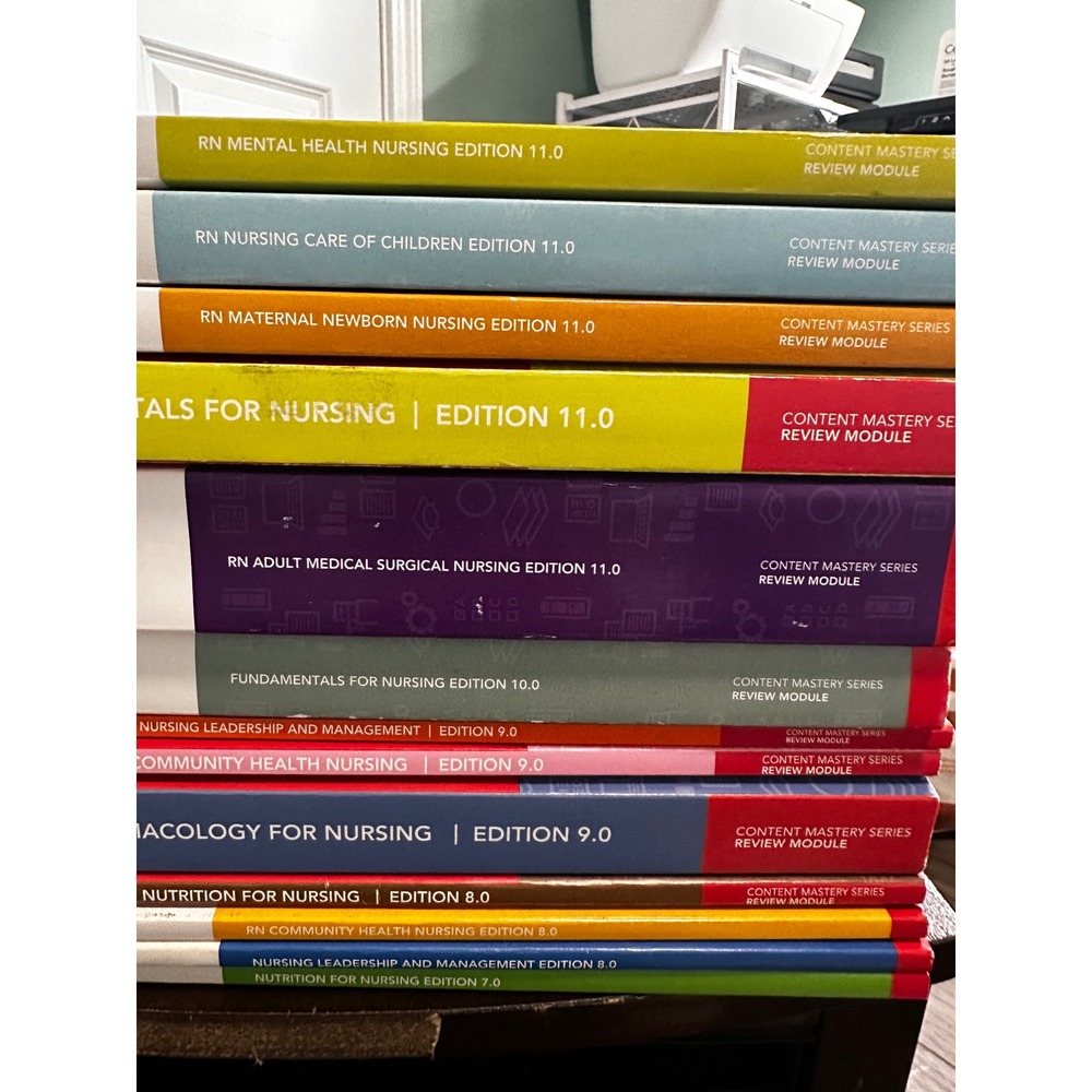 ATI Nursing Review Modules Content Mastery Series NCLEX Study Guides - Picture 13 of 16